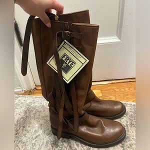 Frye NWT Veronica Strap Tall Boots!